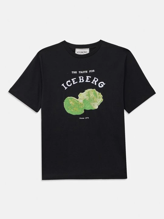 Obrázek produktu Triko s potiskem Iceberg černá