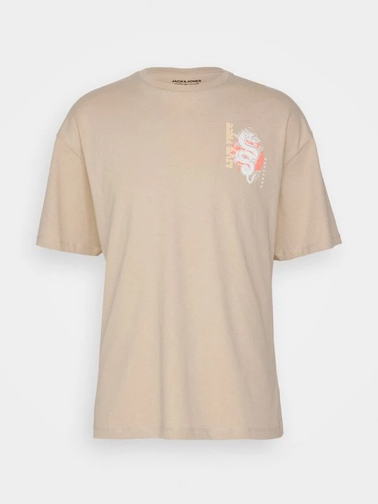 Obrázek produktu Triko s potiskem Jack&Jones béžová