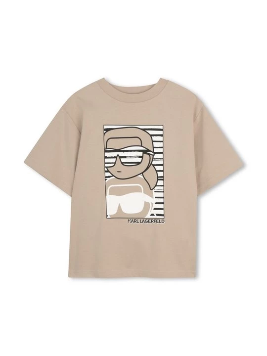 Obrázek produktu Triko s potiskem KARL LAGERFELD béžová