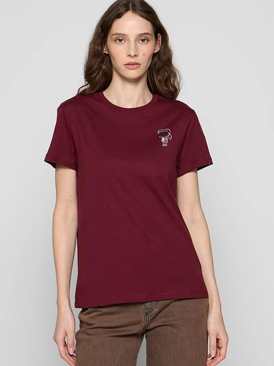 Obrázek produktu Triko s potiskem KARL LAGERFELD bordeaux