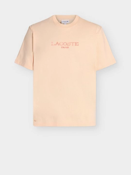 Obrázek produktu Triko s potiskem Lacoste lososová