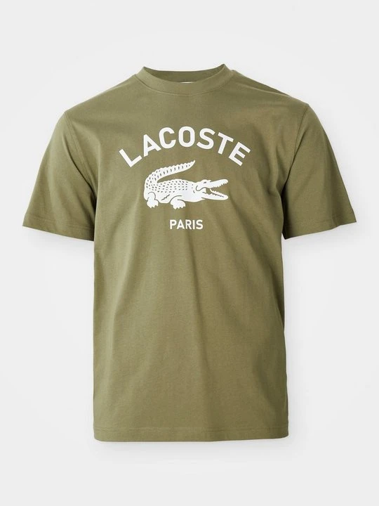 Obrázek produktu Triko s potiskem Lacoste olivová