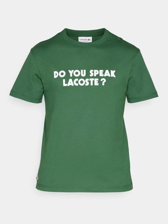 Obrázek produktu Triko s potiskem Lacoste zelená
