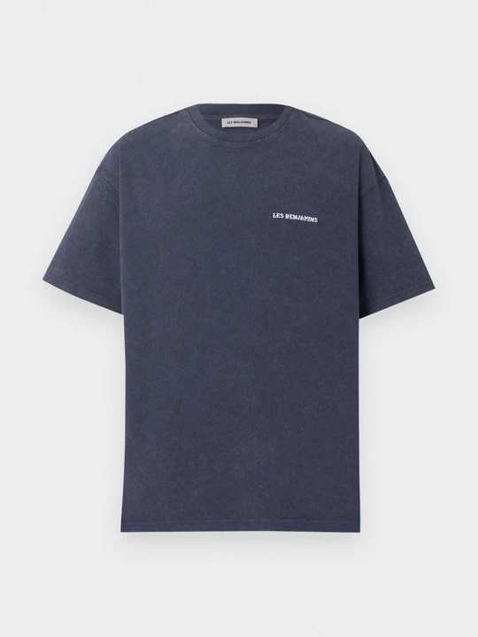 Obrázek produktu Triko s potiskem Les Benjamins modrý denim