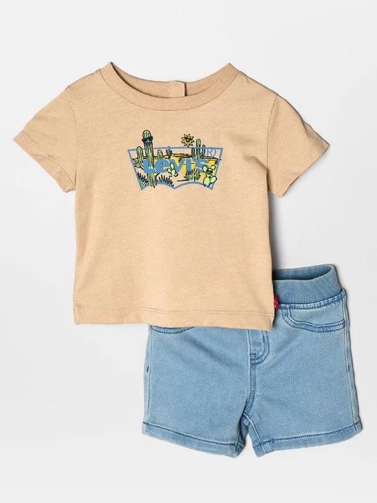 Obrázek produktu Triko s potiskem Levi's světlehnědá