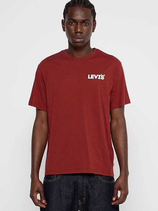 Obrázek produktu Triko s potiskem Levi's tmavě červená