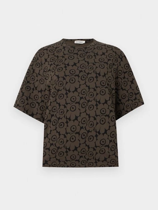 Obrázek produktu Triko s potiskem Marimekko hnědá