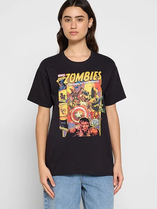 Obrázek produktu Triko s potiskem Marvel černá