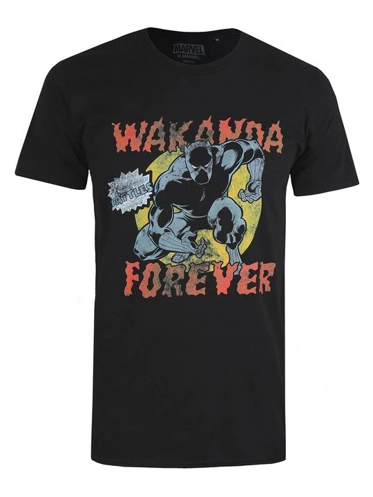 Obrázek produktu Triko s potiskem Marvel černá
