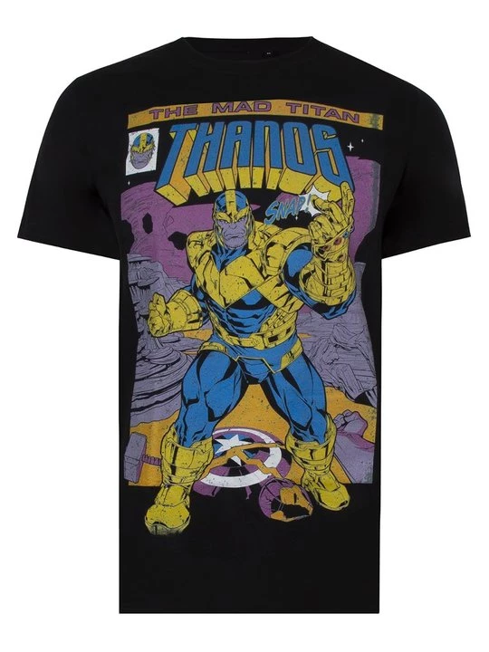 Obrázek produktu Triko s potiskem Marvel černá