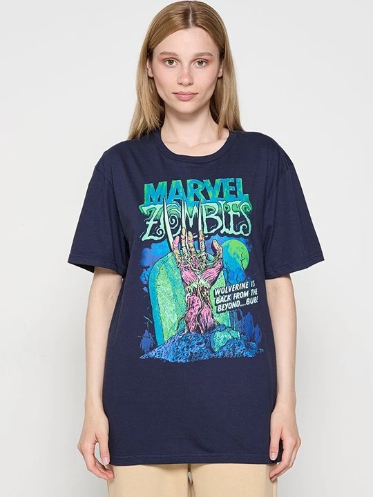 Obrázek produktu Triko s potiskem Marvel tmavě modrá