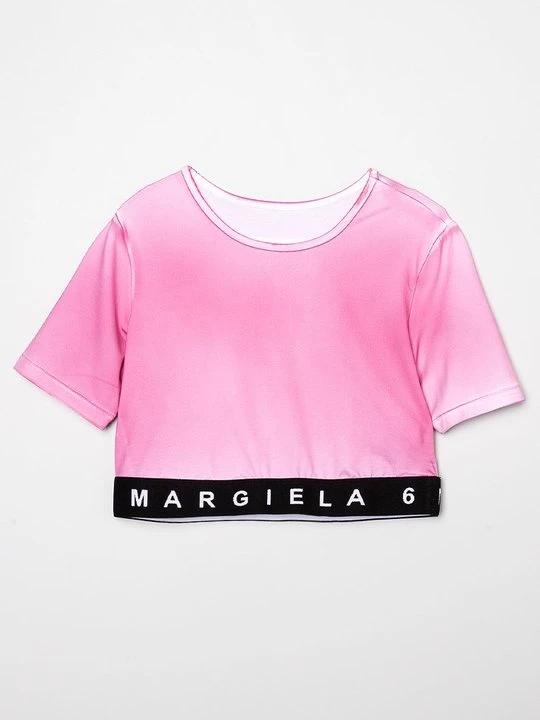 Obrázek produktu Triko s potiskem MM6 Maison Margiela růžová