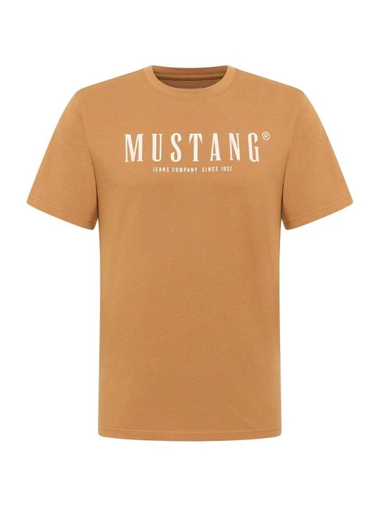 Obrázek produktu Triko s potiskem Mustang světle hnědá
