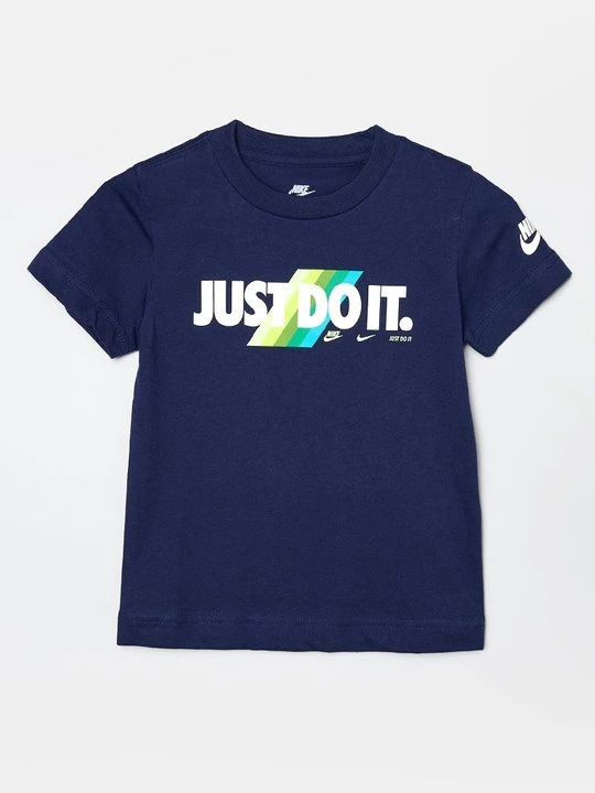 Obrázek produktu Triko s potiskem Nike modročerný denim