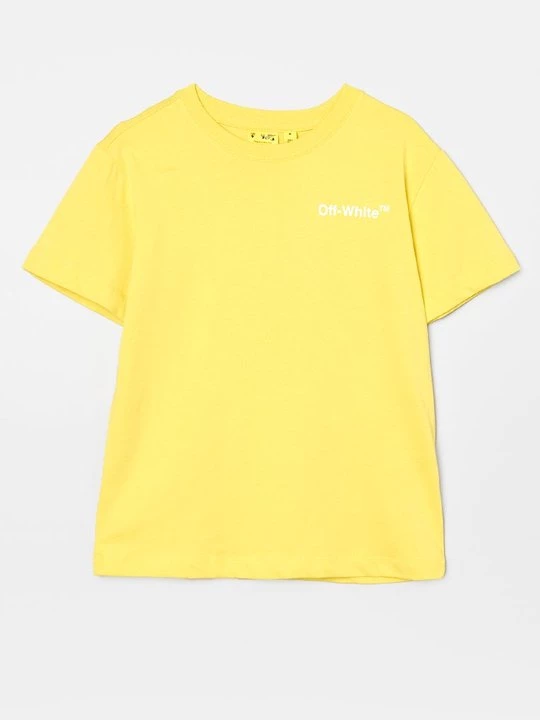 Obrázek produktu Triko s potiskem Off White neonová žlutá
