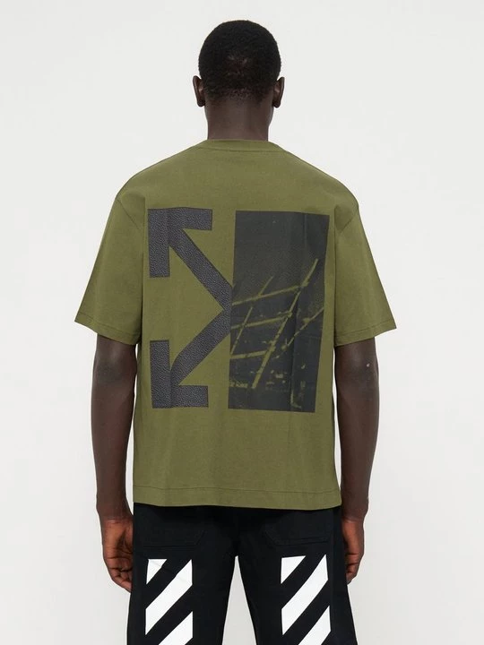 Obrázek produktu Triko s potiskem Off White zelená