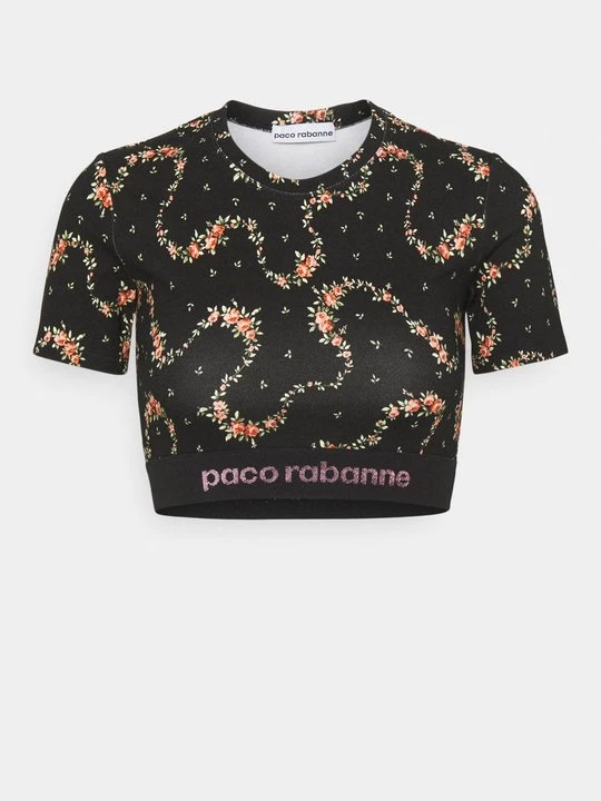 Obrázek produktu Triko s potiskem Paco Rabanne černá