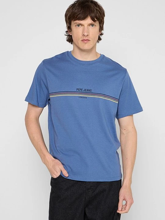 Obrázek produktu Triko s potiskem Pepe Jeans modrá