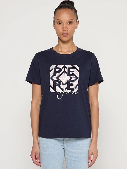Obrázek produktu Triko s potiskem Pepe Jeans modrá