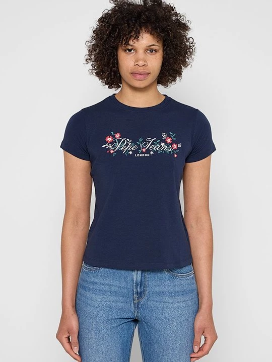 Obrázek produktu Triko s potiskem Pepe Jeans modrá