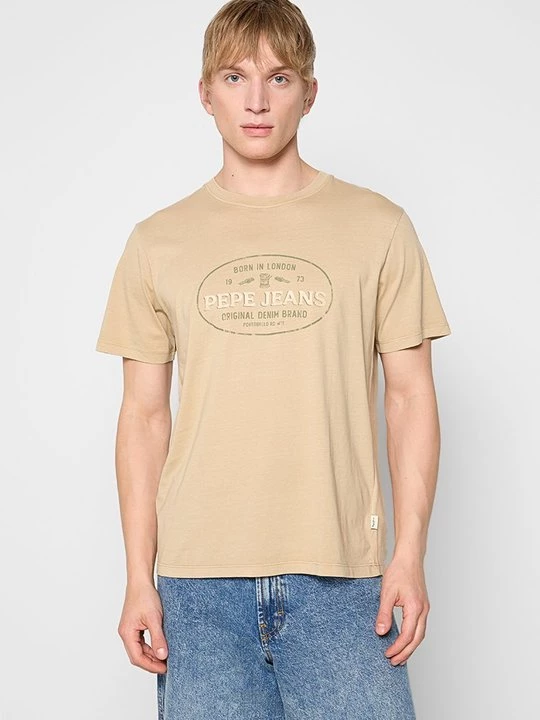Obrázek produktu Triko s potiskem Pepe Jeans písková