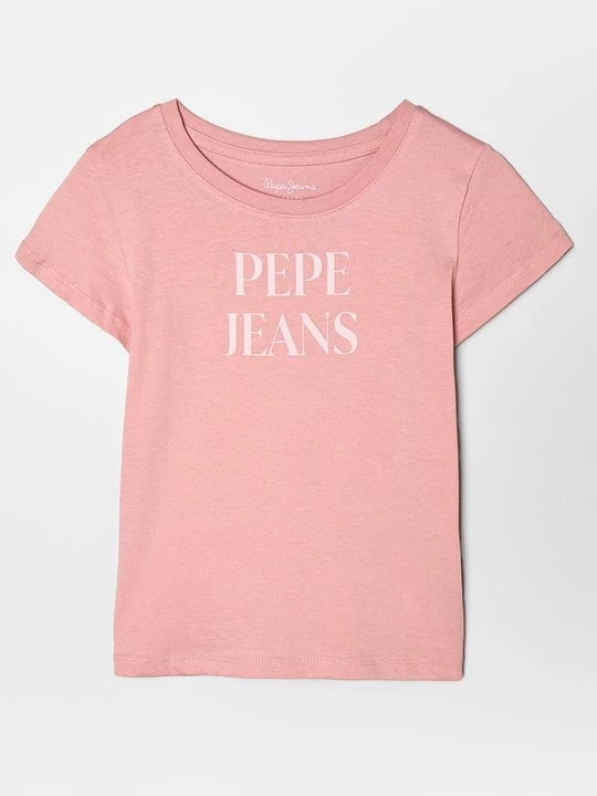 Obrázek produktu Triko s potiskem Pepe Jeans světle růžová