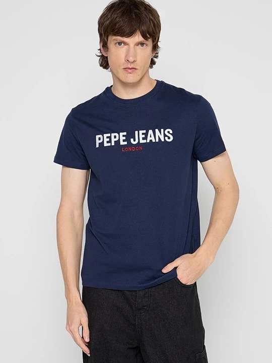 Obrázek produktu Triko s potiskem Pepe Jeans tmavě modrá