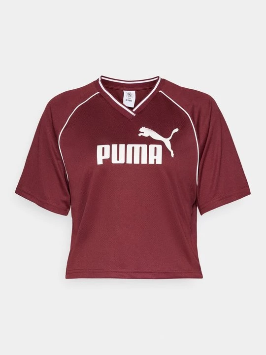 Obrázek produktu Triko s potiskem Puma bordeaux