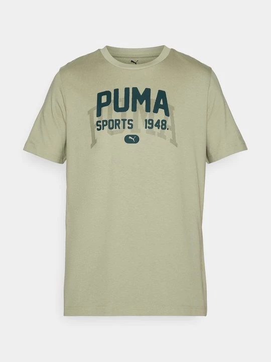 Obrázek produktu Triko s potiskem Puma olivová
