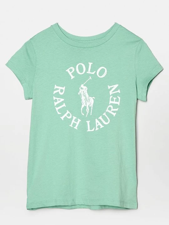 Obrázek produktu Triko s potiskem Ralph Lauren skvrnitě světle zelená