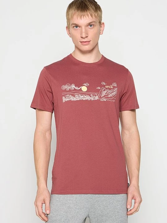 Obrázek produktu Triko s potiskem Rip Curl červená