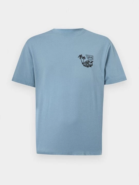 Obrázek produktu Triko s potiskem Rip Curl sepraný denim
