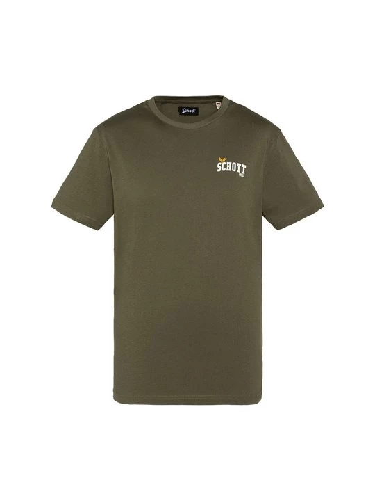 Obrázek produktu Triko s potiskem Schott khaki