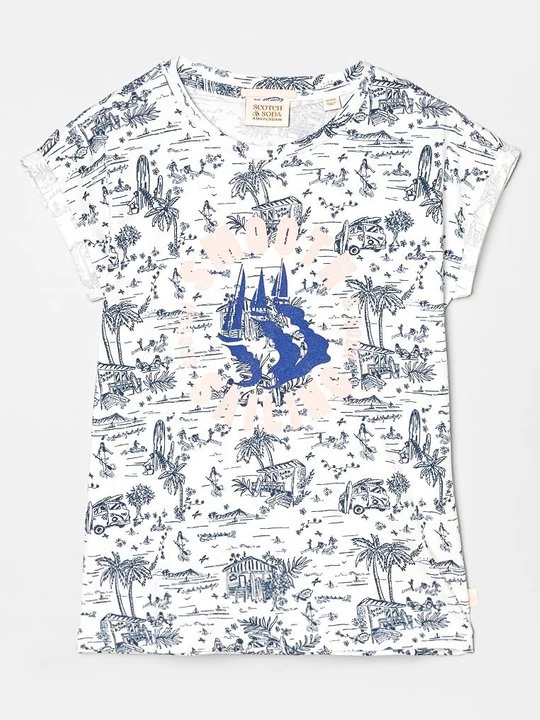 Obrázek produktu Triko s potiskem Scotch & Soda