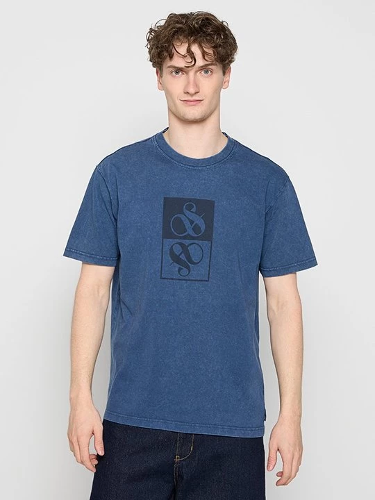 Obrázek produktu Triko s potiskem Scotch & Soda královská modrá