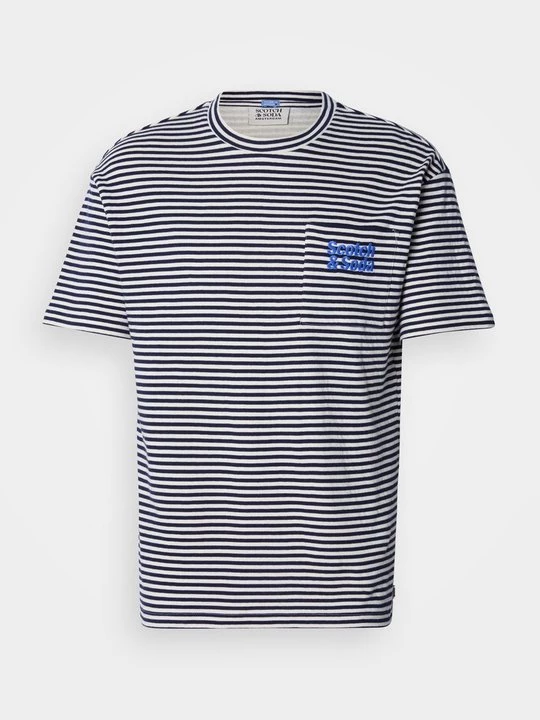 Obrázek produktu Triko s potiskem Scotch & Soda modrá