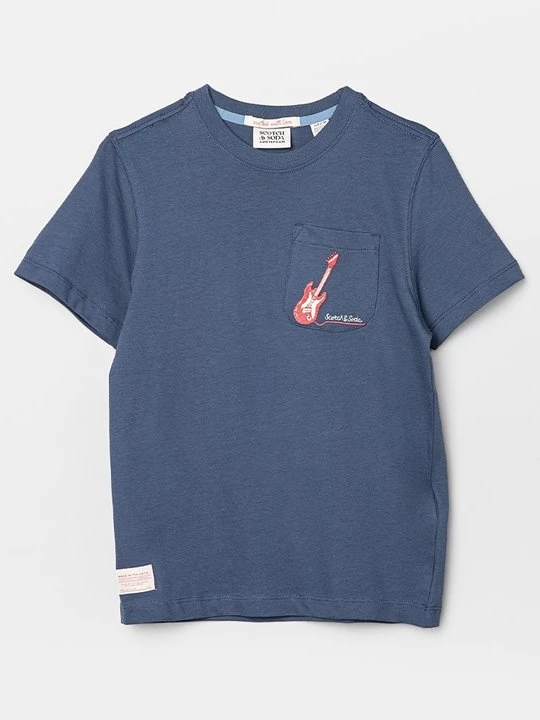Obrázek produktu Triko s potiskem Scotch & Soda modrá
