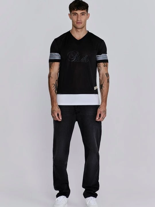 Obrázek produktu Triko s potiskem SikSilk černá