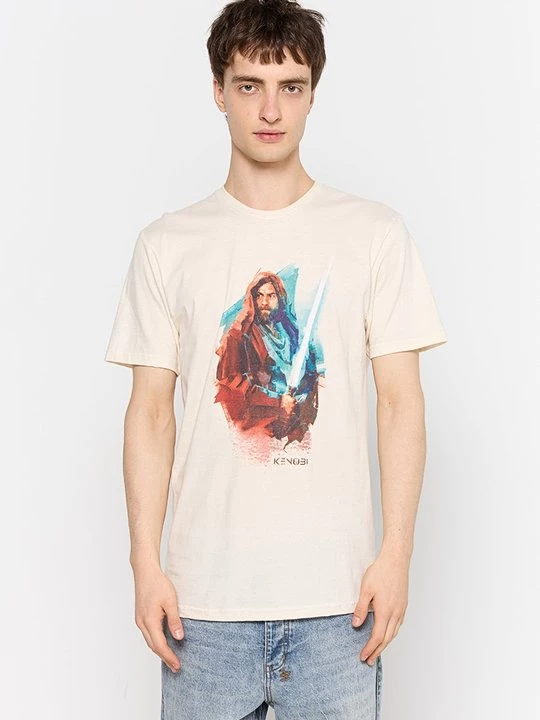 Obrázek produktu Triko s potiskem Star Wars béžová