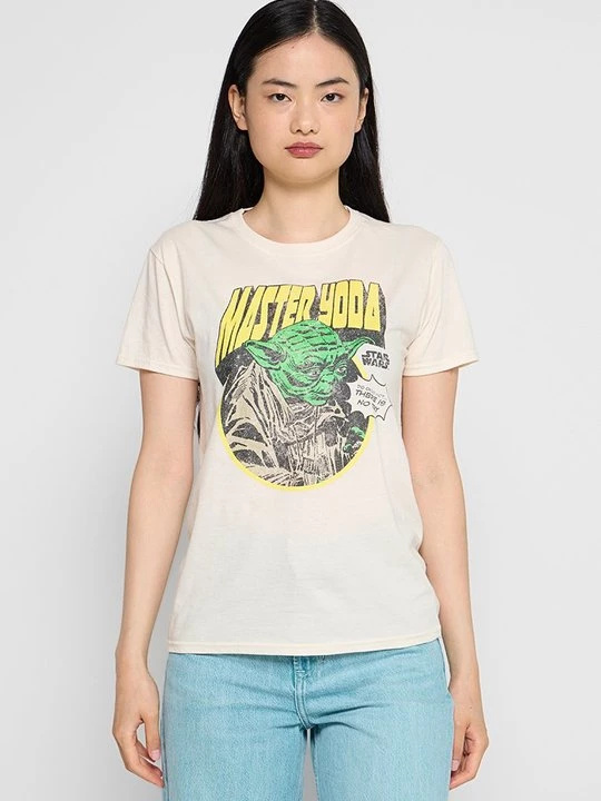 Obrázek produktu Triko s potiskem Star Wars béžová