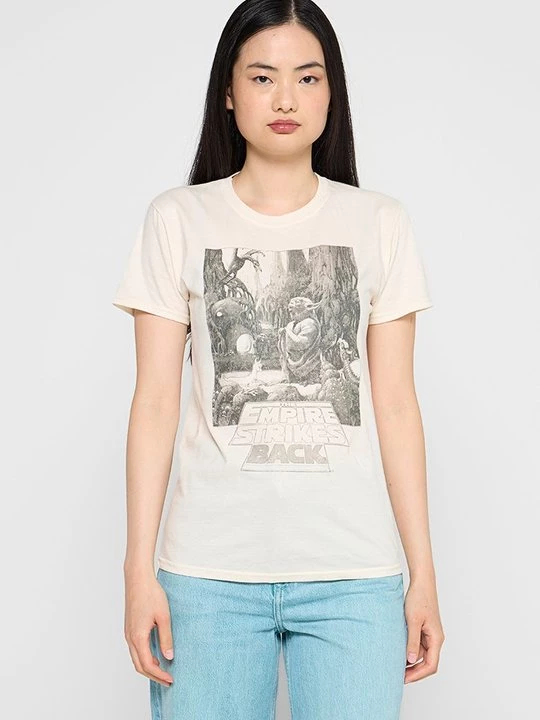 Obrázek produktu Triko s potiskem Star Wars béžová