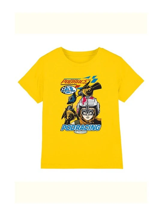 Obrázek produktu Triko s potiskem Star Wars žlutá