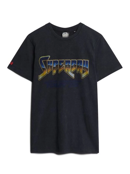 Obrázek produktu Triko s potiskem Superdry černá