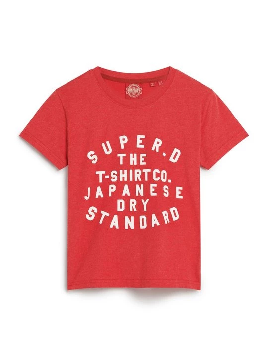 Obrázek produktu Triko s potiskem Superdry červená