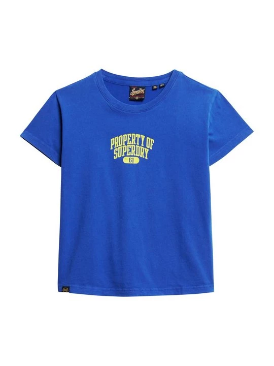 Obrázek produktu Triko s potiskem Superdry modrá