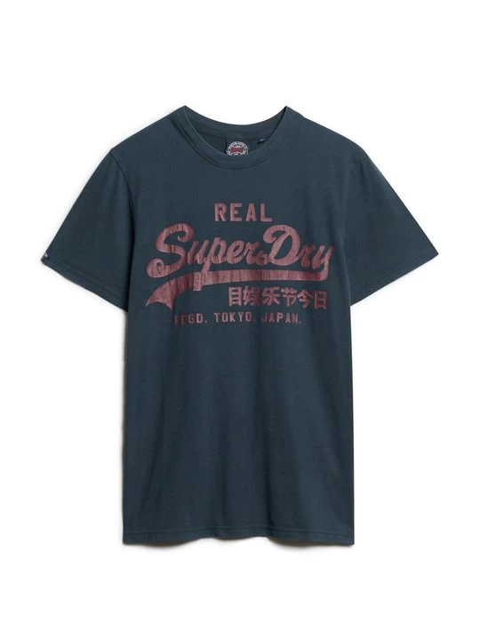 Obrázek produktu Triko s potiskem Superdry modrá