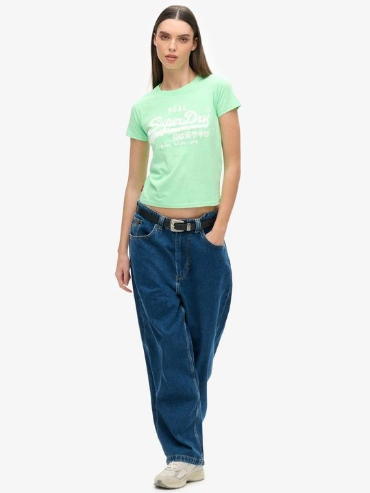 Obrázek produktu Triko s potiskem Superdry zelená