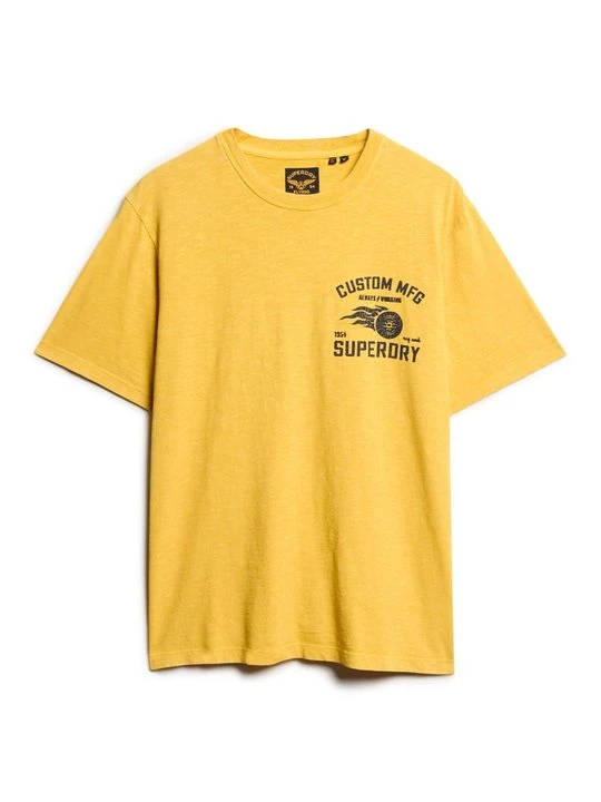 Obrázek produktu Triko s potiskem Superdry žlutá