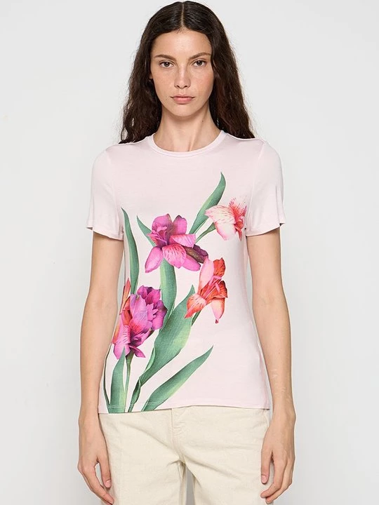 Obrázek produktu Triko s potiskem Ted Baker světle růžová
