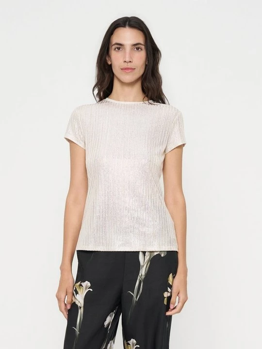 Obrázek produktu Triko s potiskem Ted Baker zlatá barva